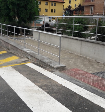 Mejora de la circulación y de la accesibilidad en las calles Santa Rita y Monte del Fraile. San Lorenzo de El Escorial (Madrid)
