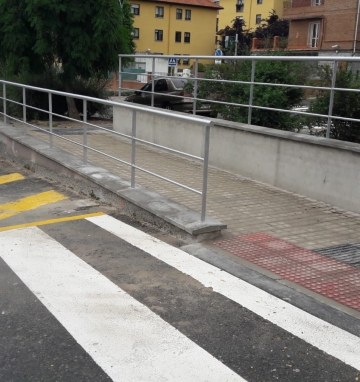 Mejoras de accesibilidad en calles. San Lorenzo de El Escorial (Madrid)