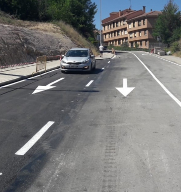 Modificación de trazado de la calle San Gabriel y acceso a rotondas en Segovia (Segovia)